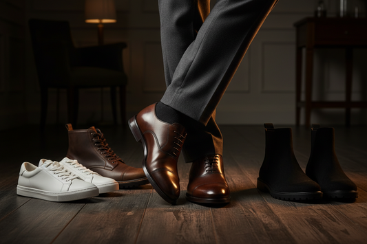 Premium men's shoes guide featuring dress shoes, sneakers and boots - Revlux Footwear
